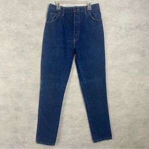 Vintage Bristol Blues Jeans Men 28x32 Blue Straight Leg Made in USA 80s 90s Flaw